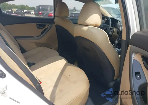 2013 Hyundai Elantra Gls из США, поврежденный, VIN 5NPDH4AE4DH240477